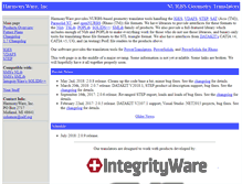 Tablet Screenshot of harmonyware.com